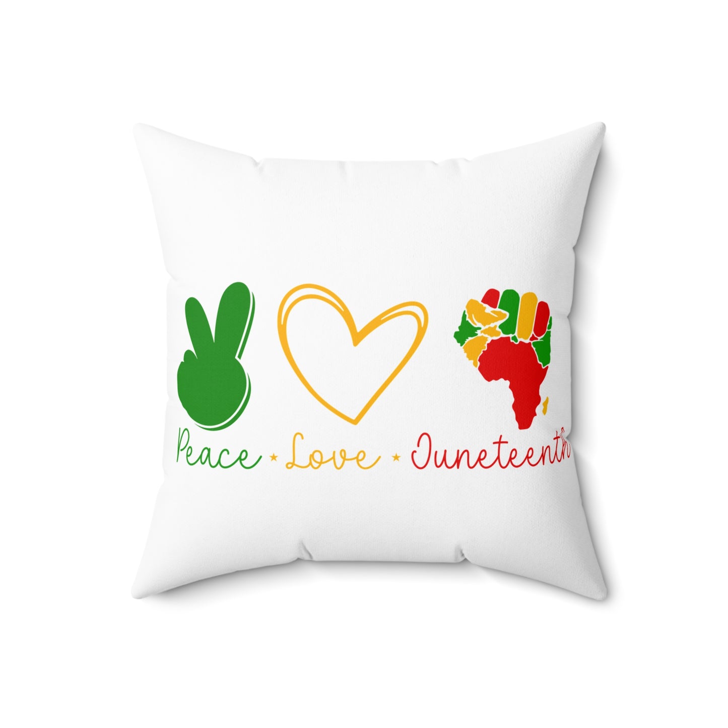 Spun Polyester Square Pillow
