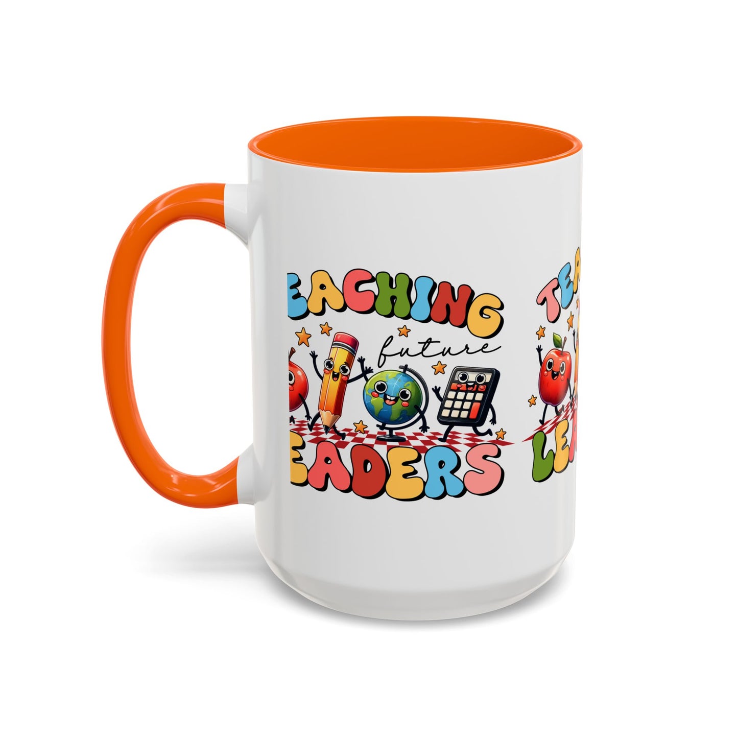Teaching Leaders Coffee Mug — Cute "Teaching Future Leaders" Teacher Gift Accent Mug