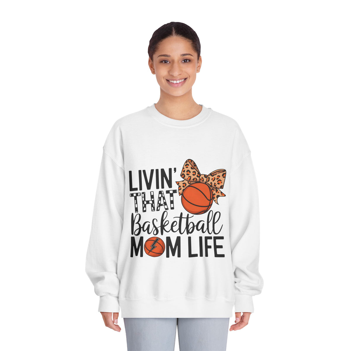 Basketball Mom Life Sweatshirt