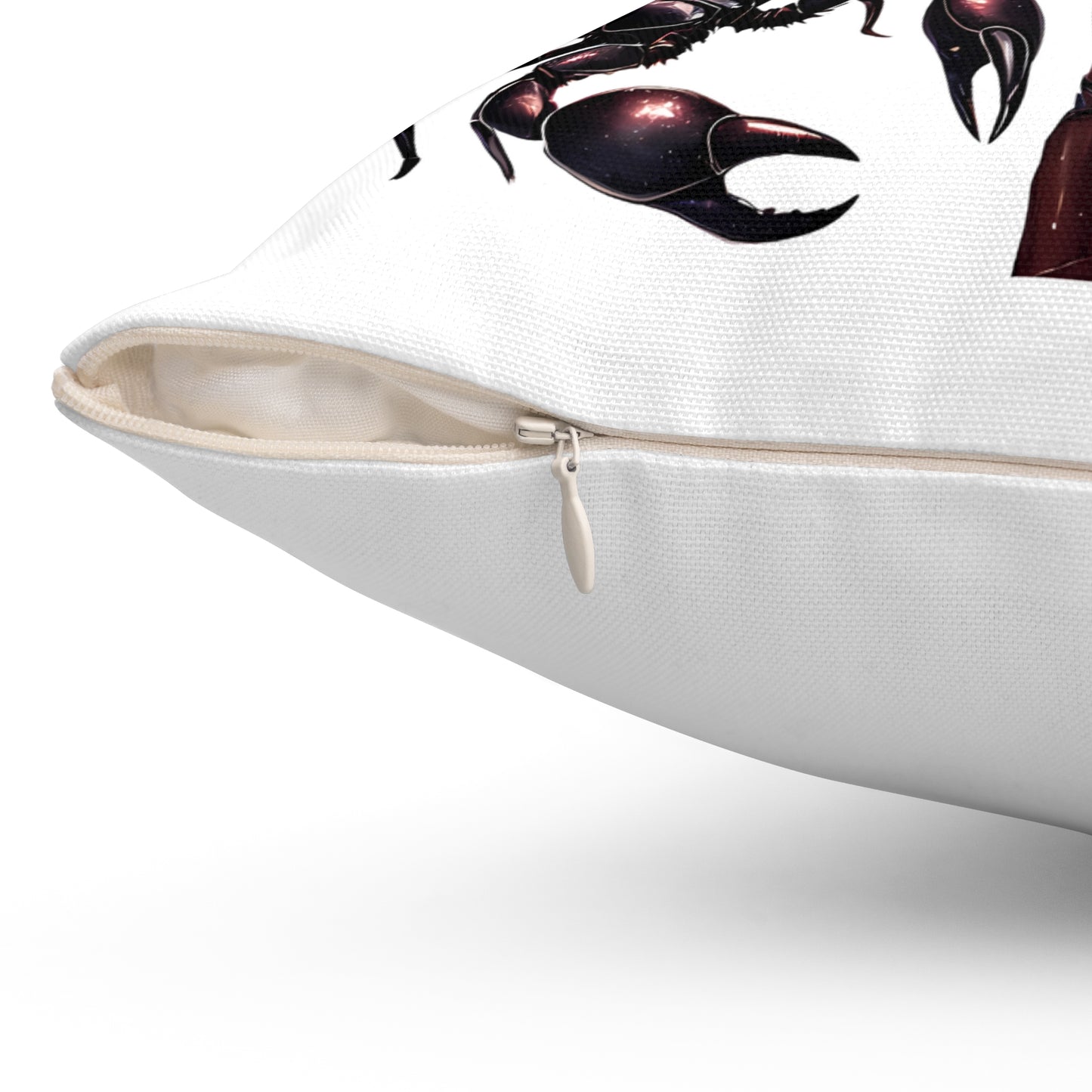 Scorpio Zodiac Pillow — Mystic Scorpion Astrology Decorative Throw Cushion