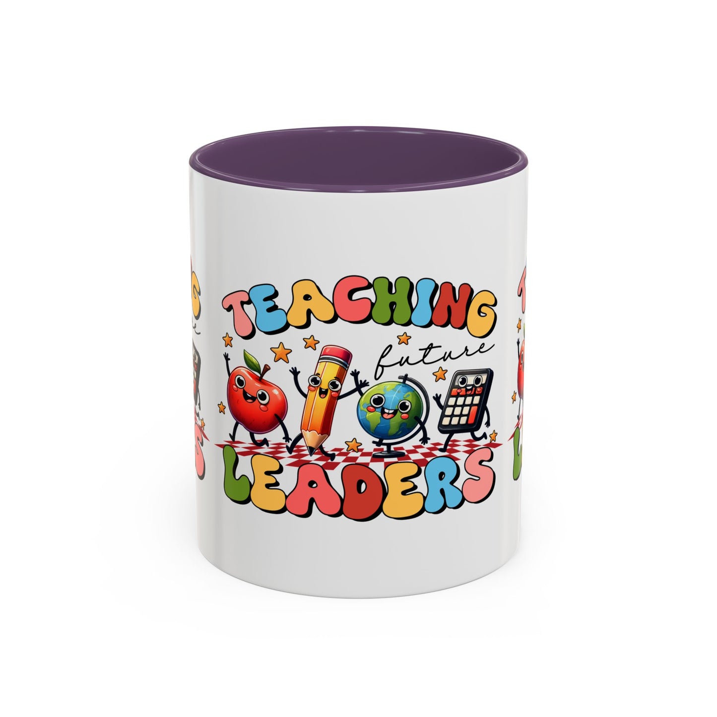 Teaching Leaders Coffee Mug — Cute "Teaching Future Leaders" Teacher Gift Accent Mug