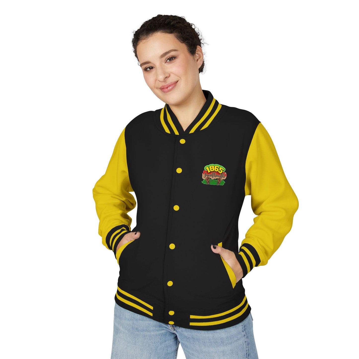 Letterman Jacket — "My History Is Sacred" Afrocentric Varsity Jacket