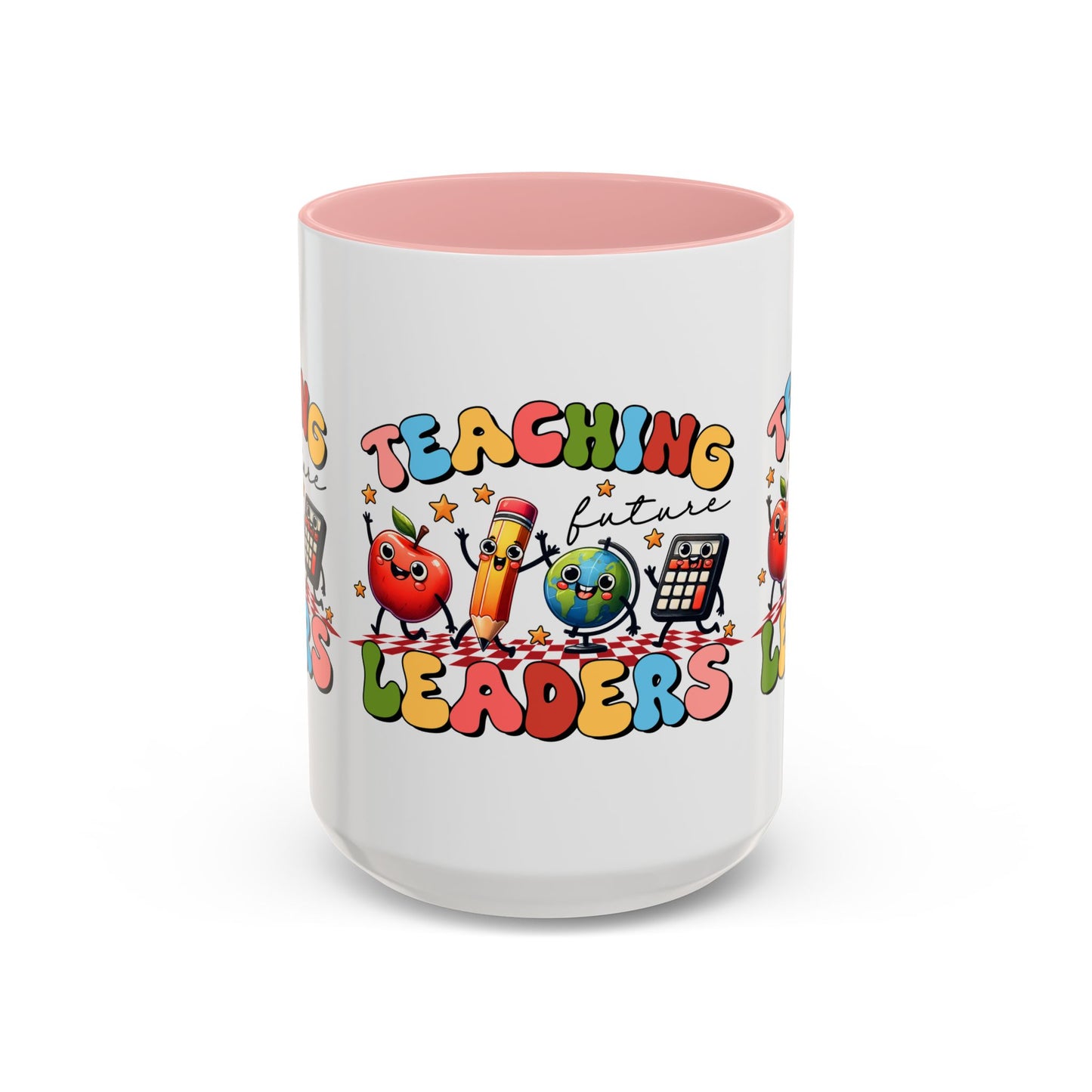 Teaching Leaders Coffee Mug — Cute "Teaching Future Leaders" Teacher Gift Accent Mug