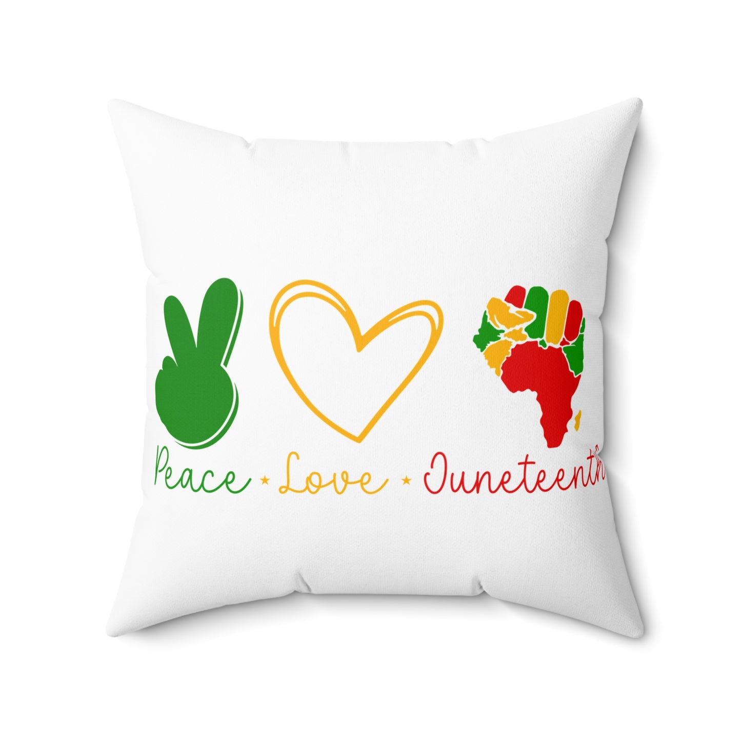 Spun Polyester Square Pillow