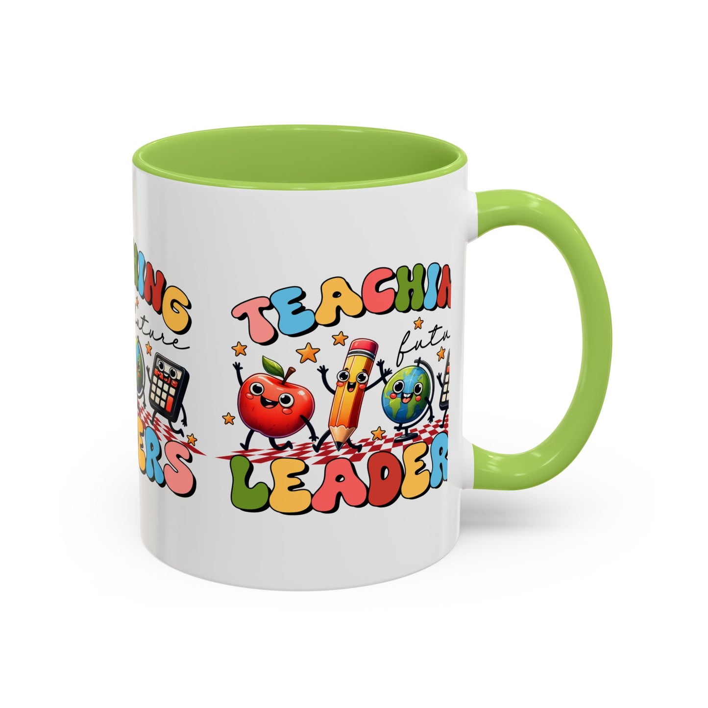 Teaching Leaders Coffee Mug — Cute "Teaching Future Leaders" Teacher Gift Accent Mug
