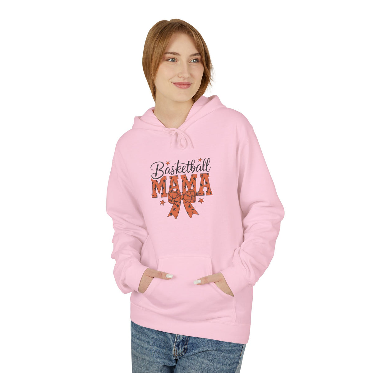 Baseball Mama Hoodie — Retro Script & Bat Graphic Pullover for Moms